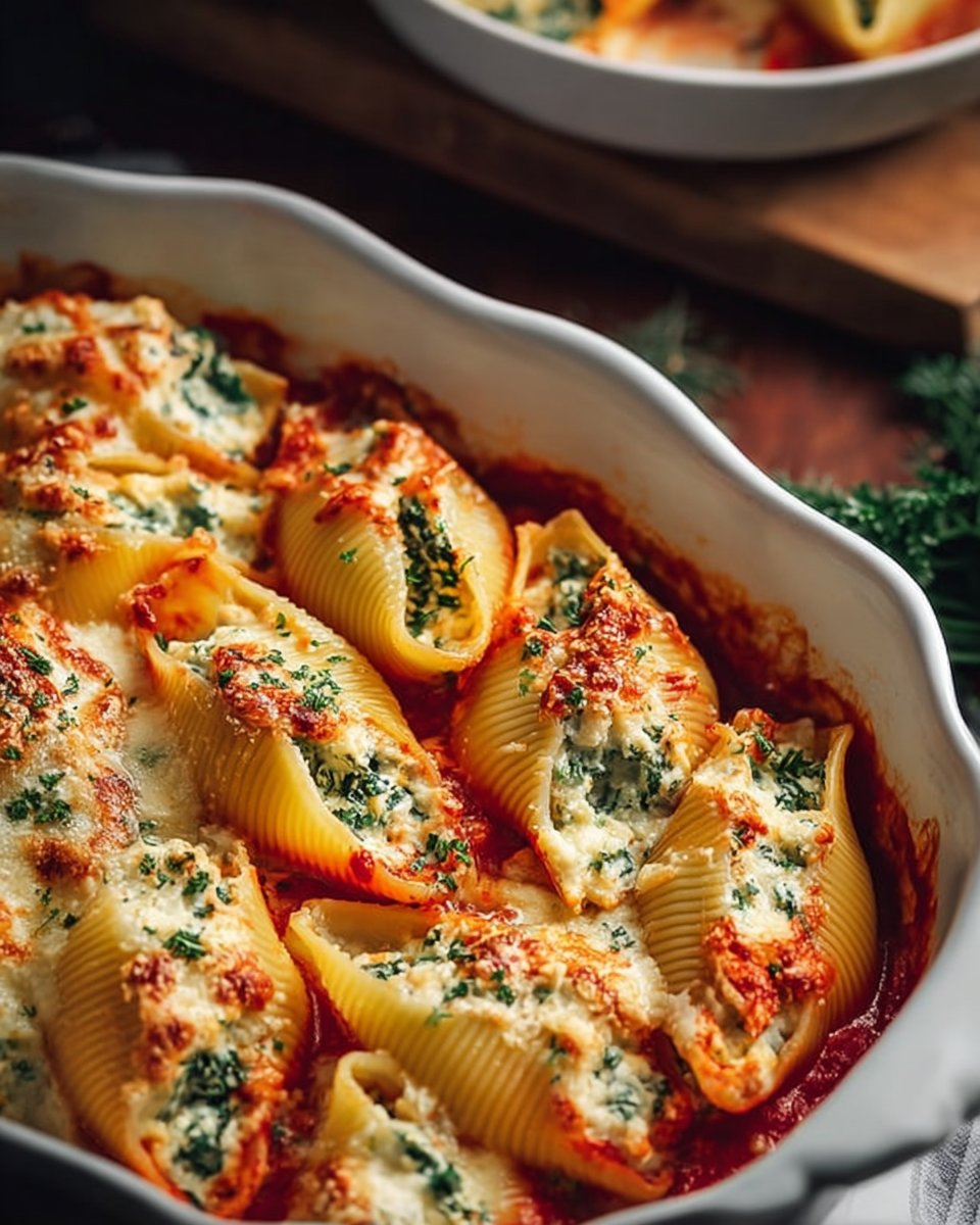 Best Christmas Stuffed Shells