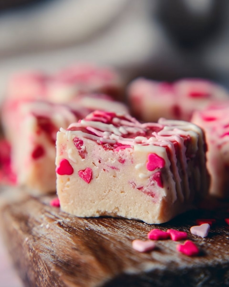 Valentine's Day Sugar Cookie Fudge Recipe