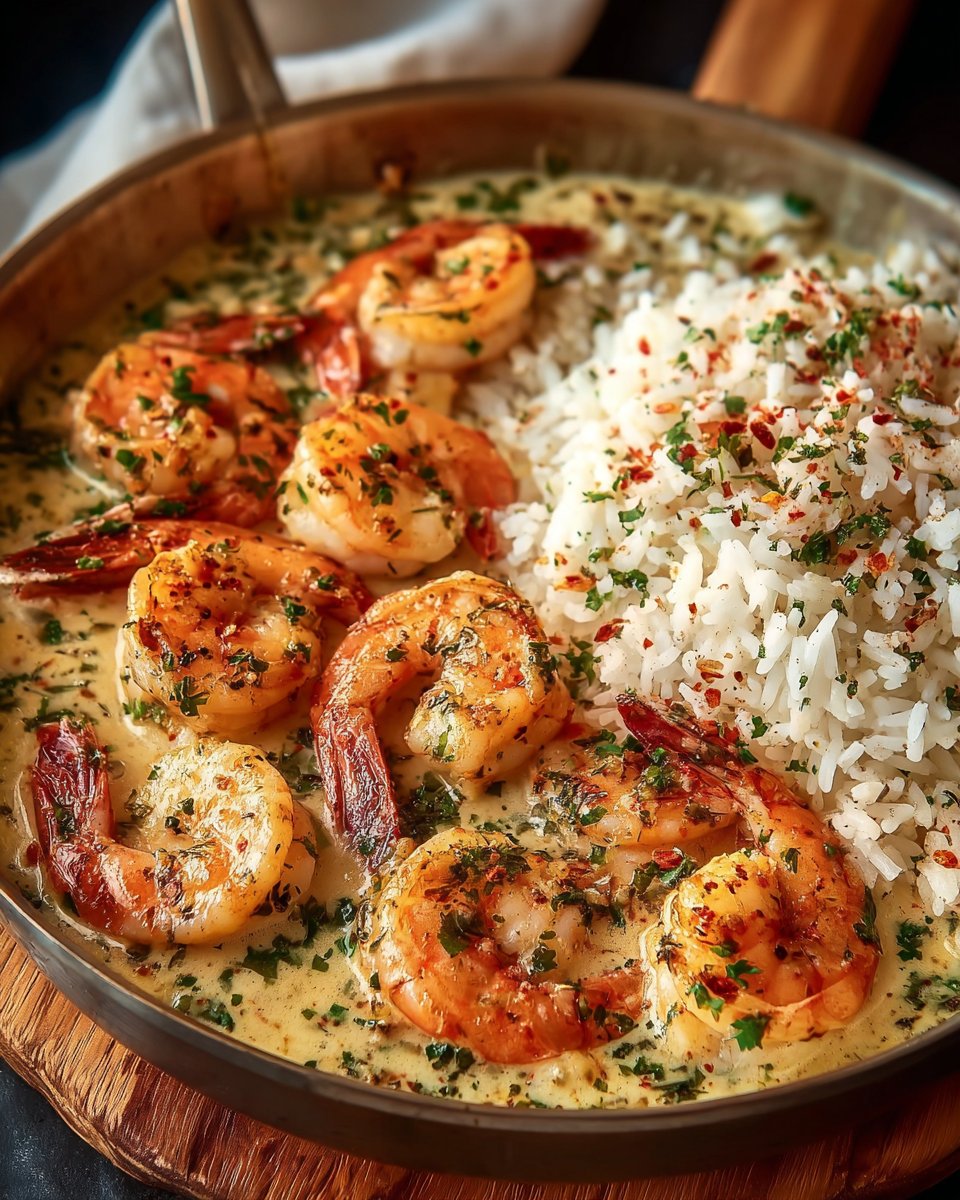 Easy Shrimp And Rice Recipes: How To Make Creamy Garlic Butter Shrimp Fast