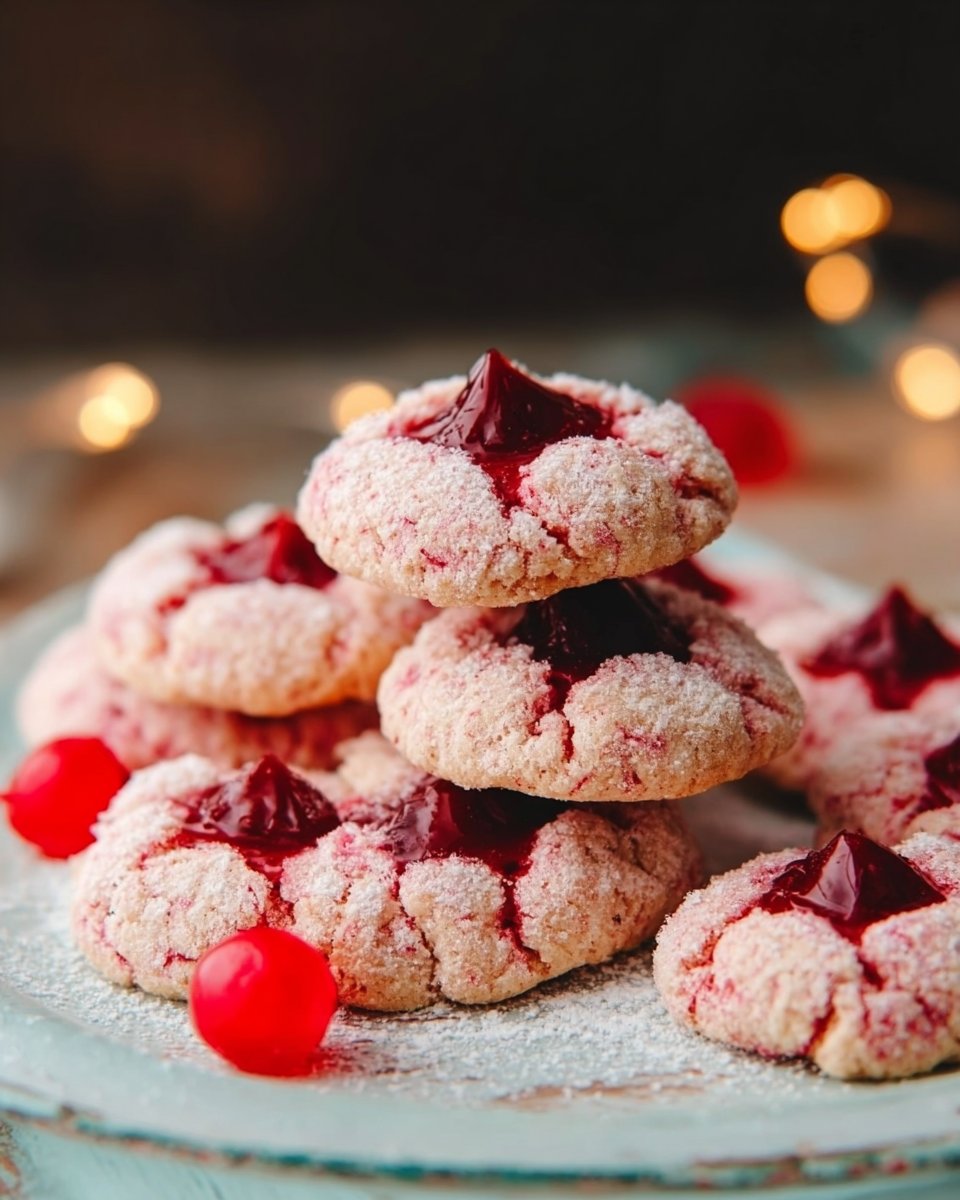 Easy Cherry Blossom Cookies