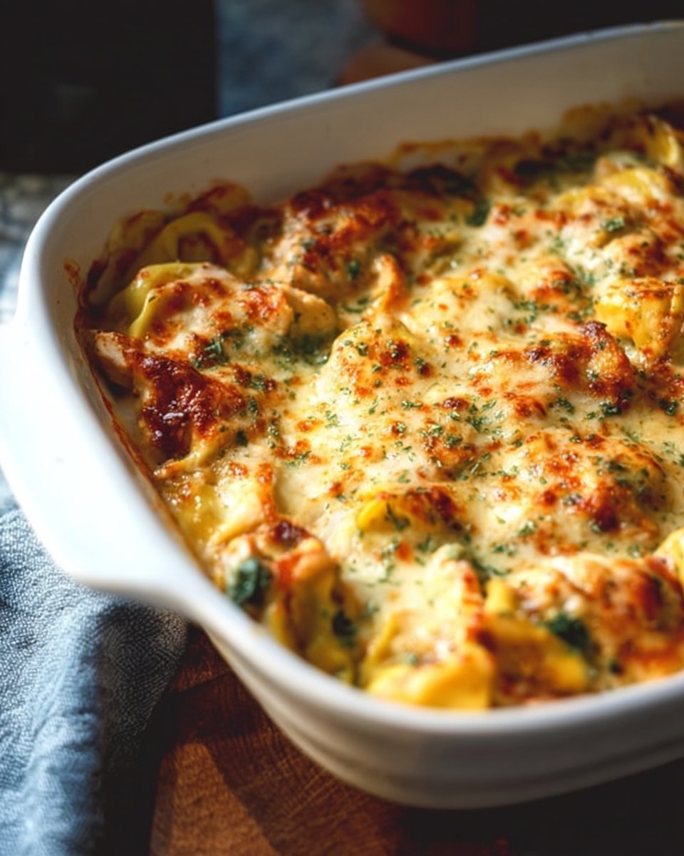 Chicken Tortellini Bake
