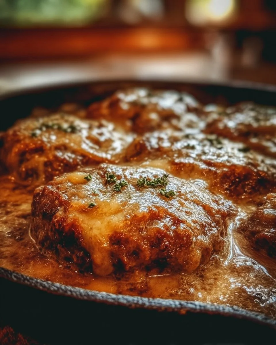 Amish Hamburger Steak Bake