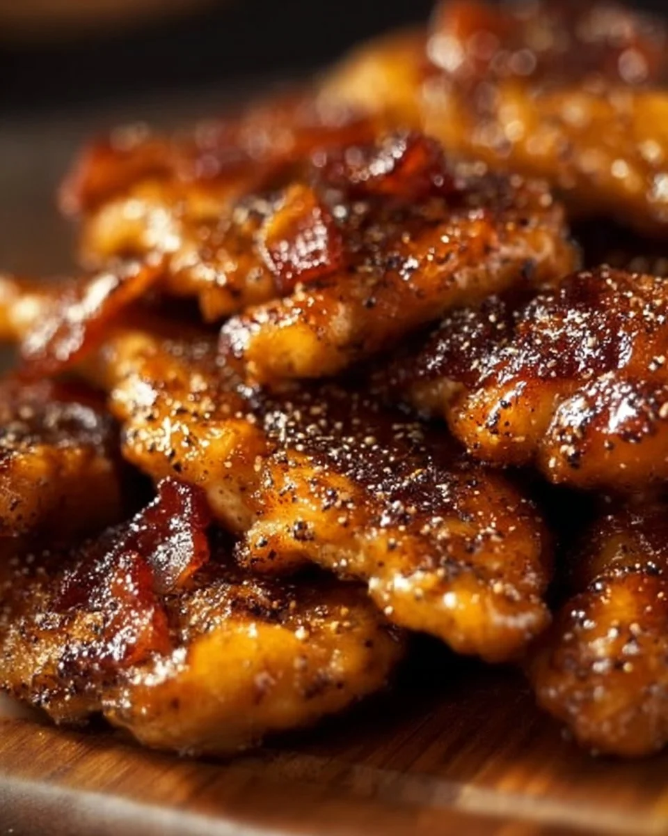 Bacon Brown Sugar Chicken Tenders