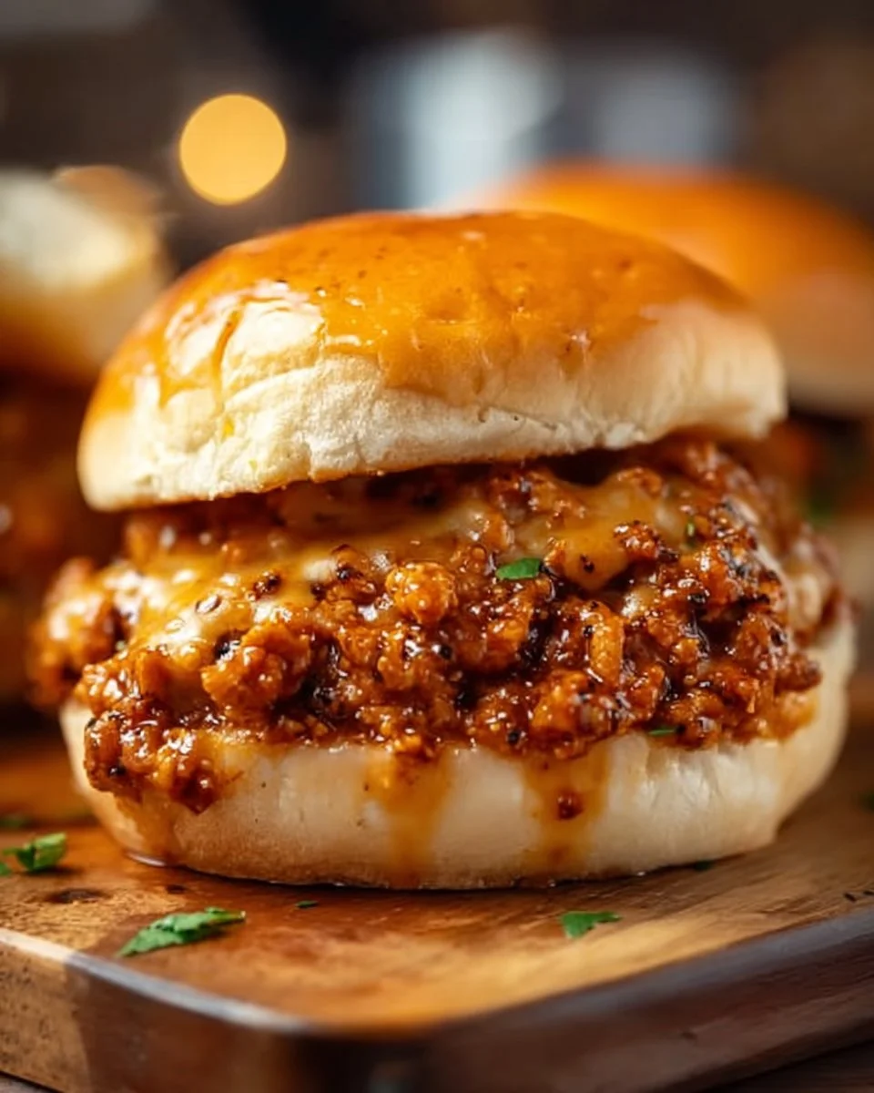 Cajun Chicken Sloppy Joes