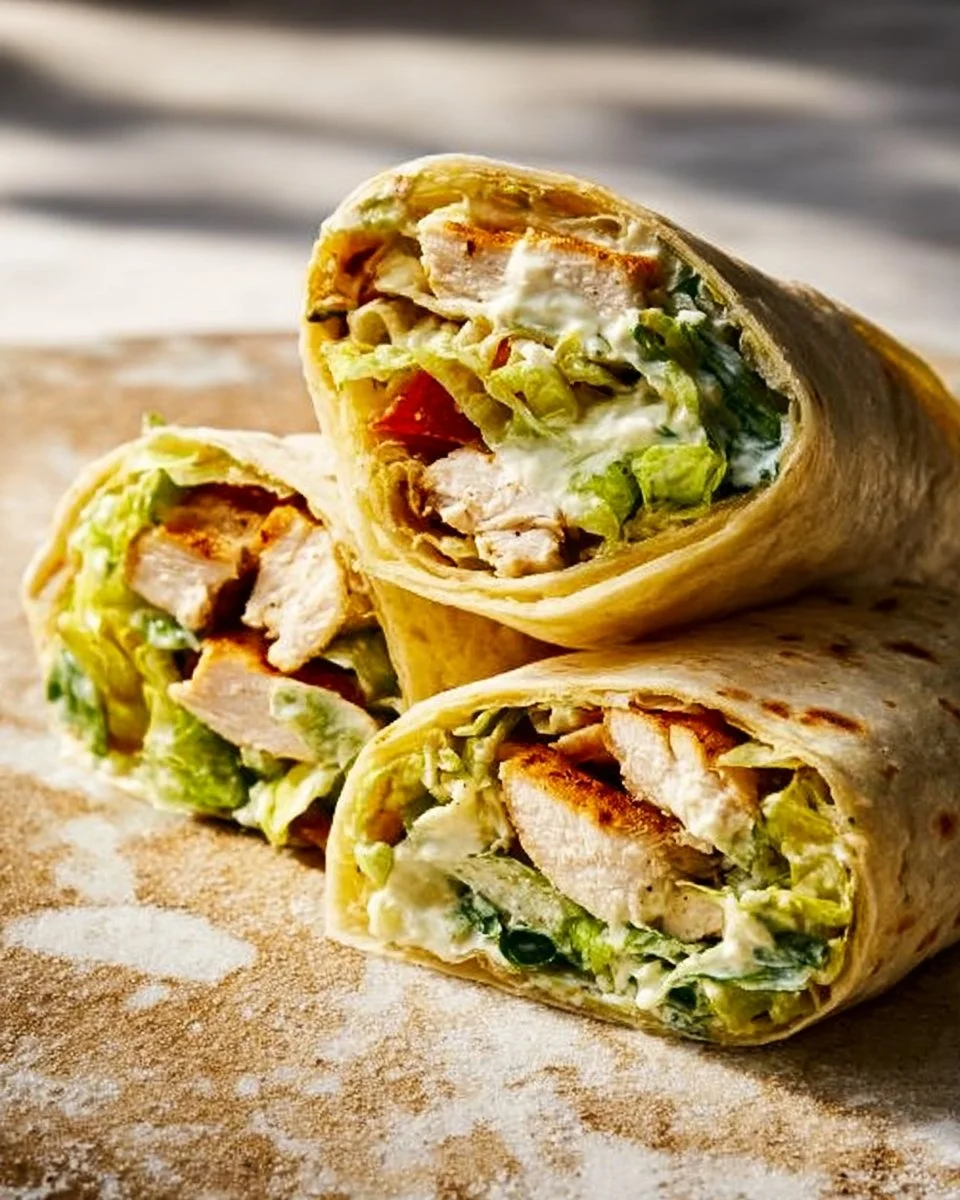 Chicken Caesar Wrap
