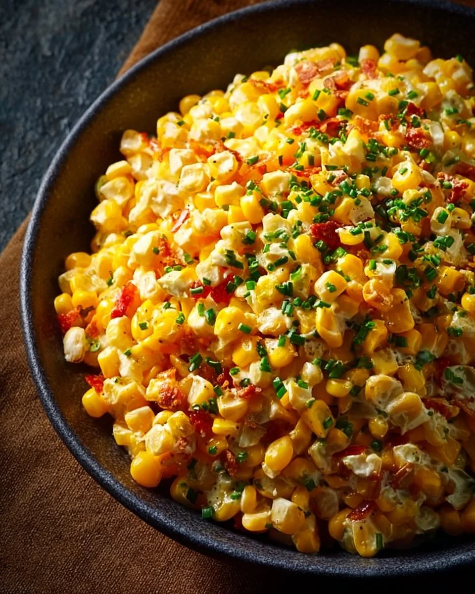 Delicious Crack Corn Salad featuring fresh ingredients and vibrant colors