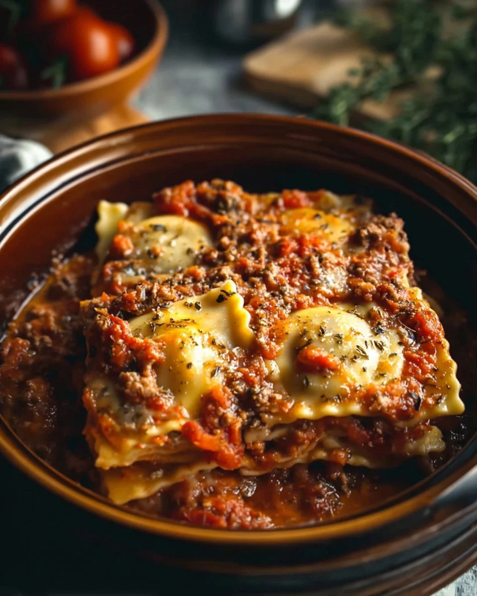 Crockpot Ravioli Lasagna: A Hands-Off, Flavor-Packed Comfort Food Masterpiece