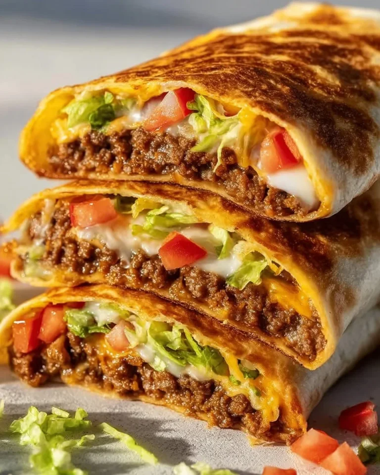 Delicious Keto Crunchwraps recipe for a healthy, guilt-free meal option