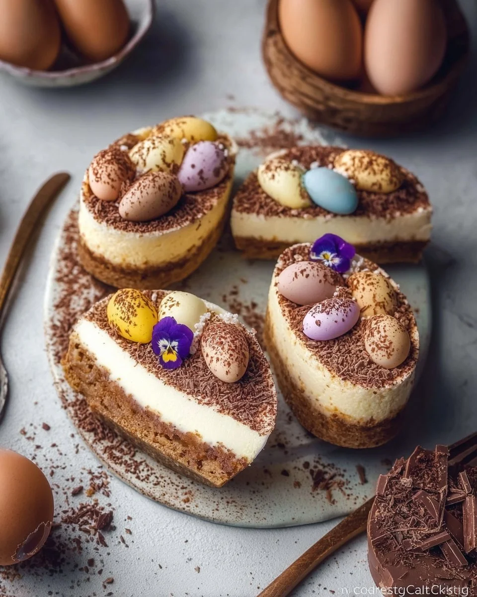 Easter Egg Cheesecake