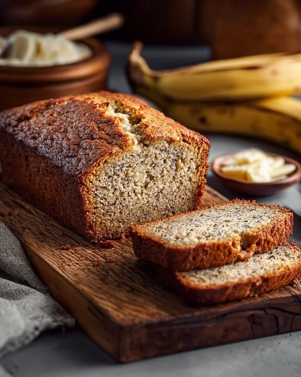 Easy Moist Banana Bread