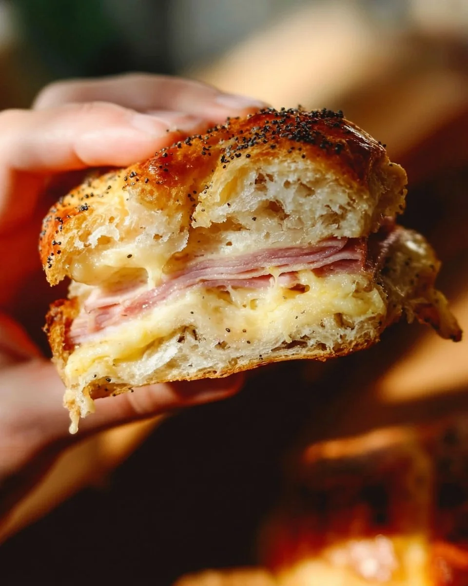 Ham and Havarti Cheese Sliders