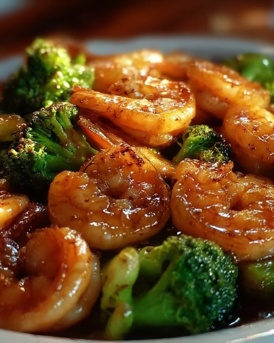 High-Protein Honey Garlic Shrimp