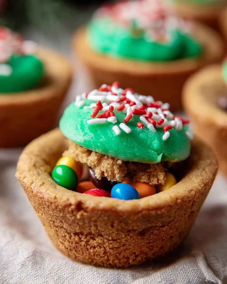 Holiday Surprise Basket with assorted cookies for festive celebrations.