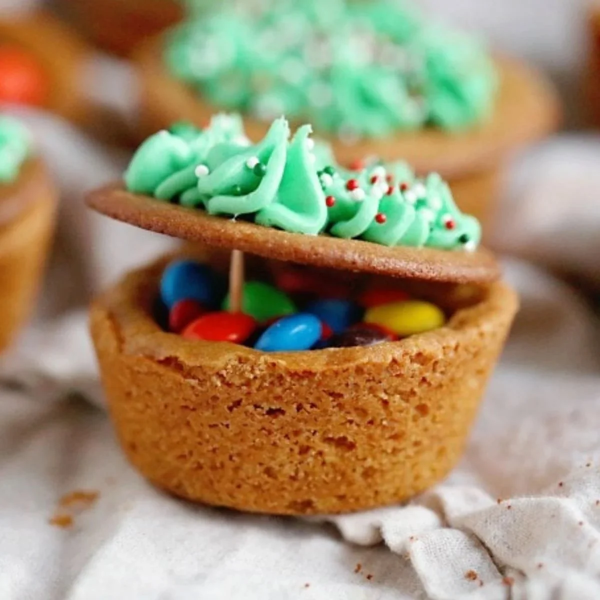 Holiday Surprise Basket Cookies