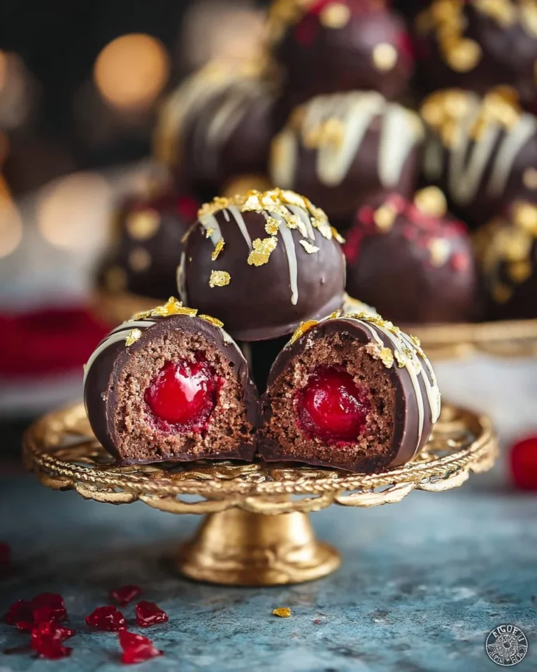 Homemade cherry cordials for a romantic gift idea