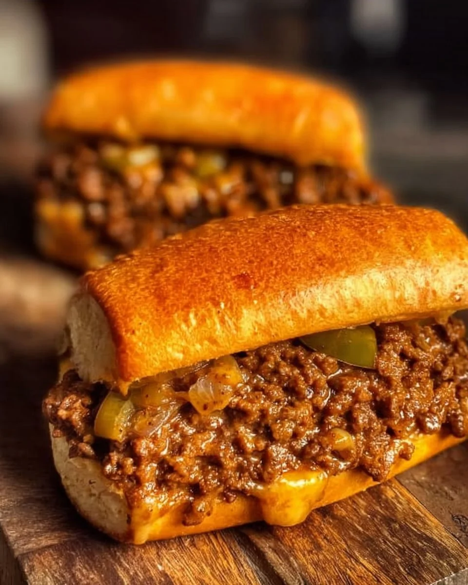 Philly Cheesesteak Sloppy Joes