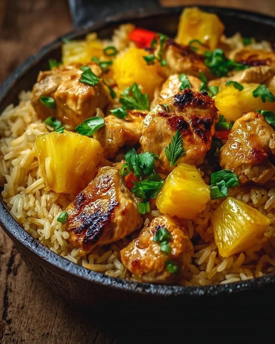 Pineapple Chicken and Rice