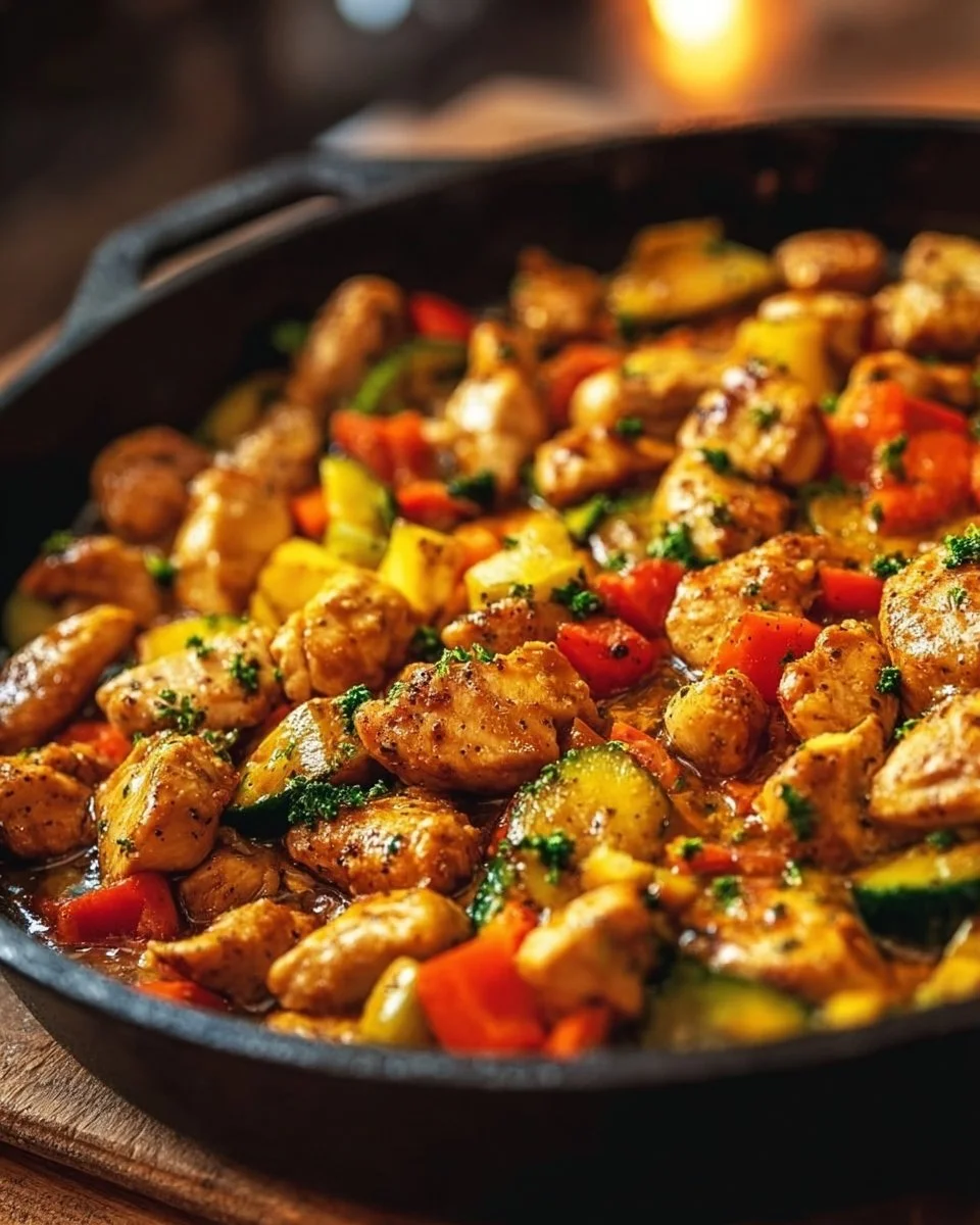 Quick & Healthy Chicken Skillet