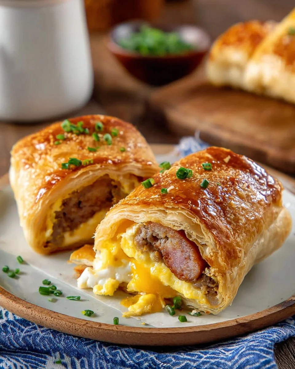 Sausage Egg Breakfast Roll-Ups – Quick & Easy Morning Treat! - mommyplates