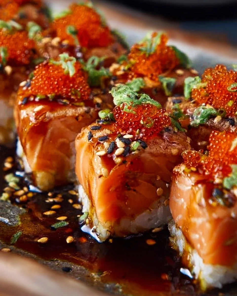 Spicy Salmon Sushi Bake Recipe
