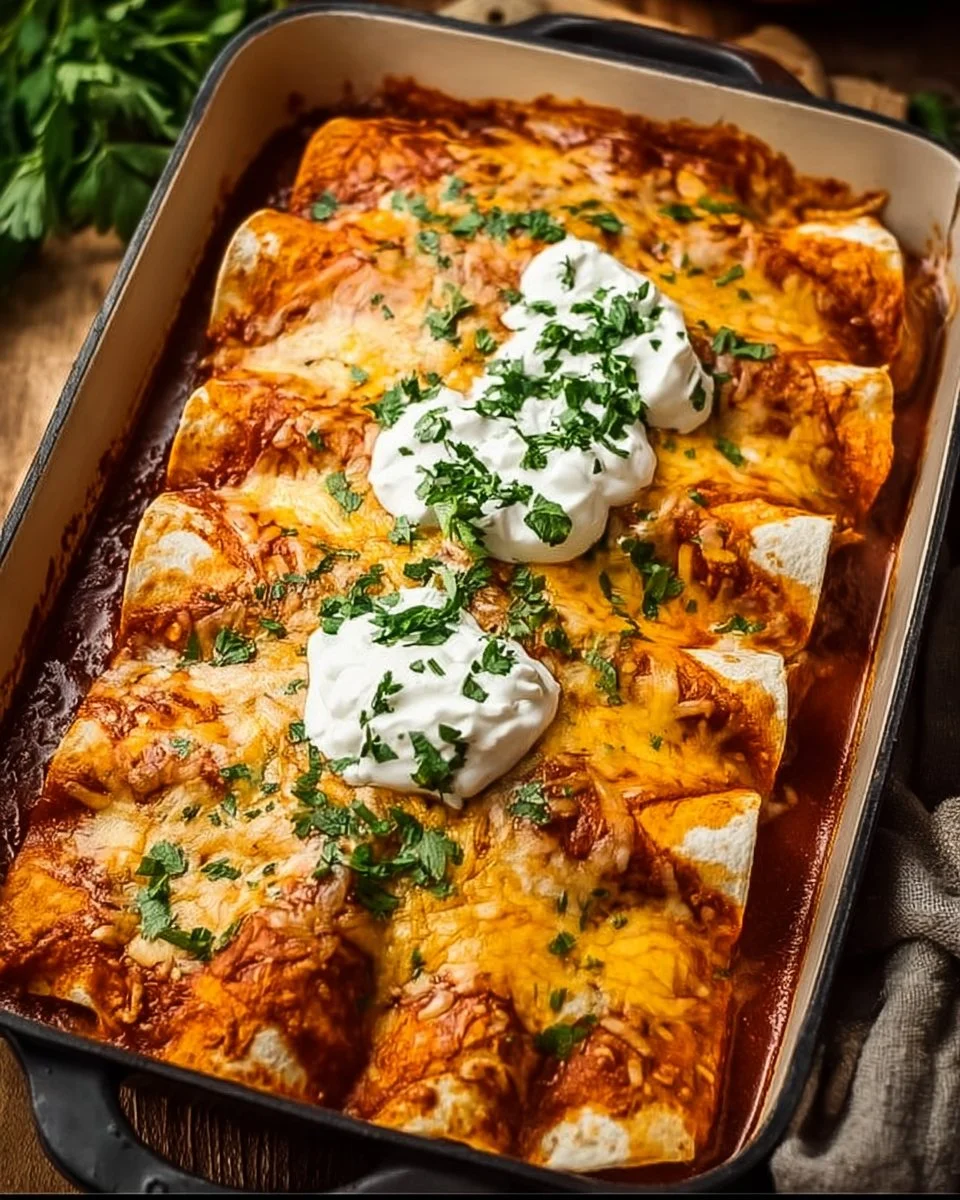 Ultimate Quick and Easy Chicken Enchiladas