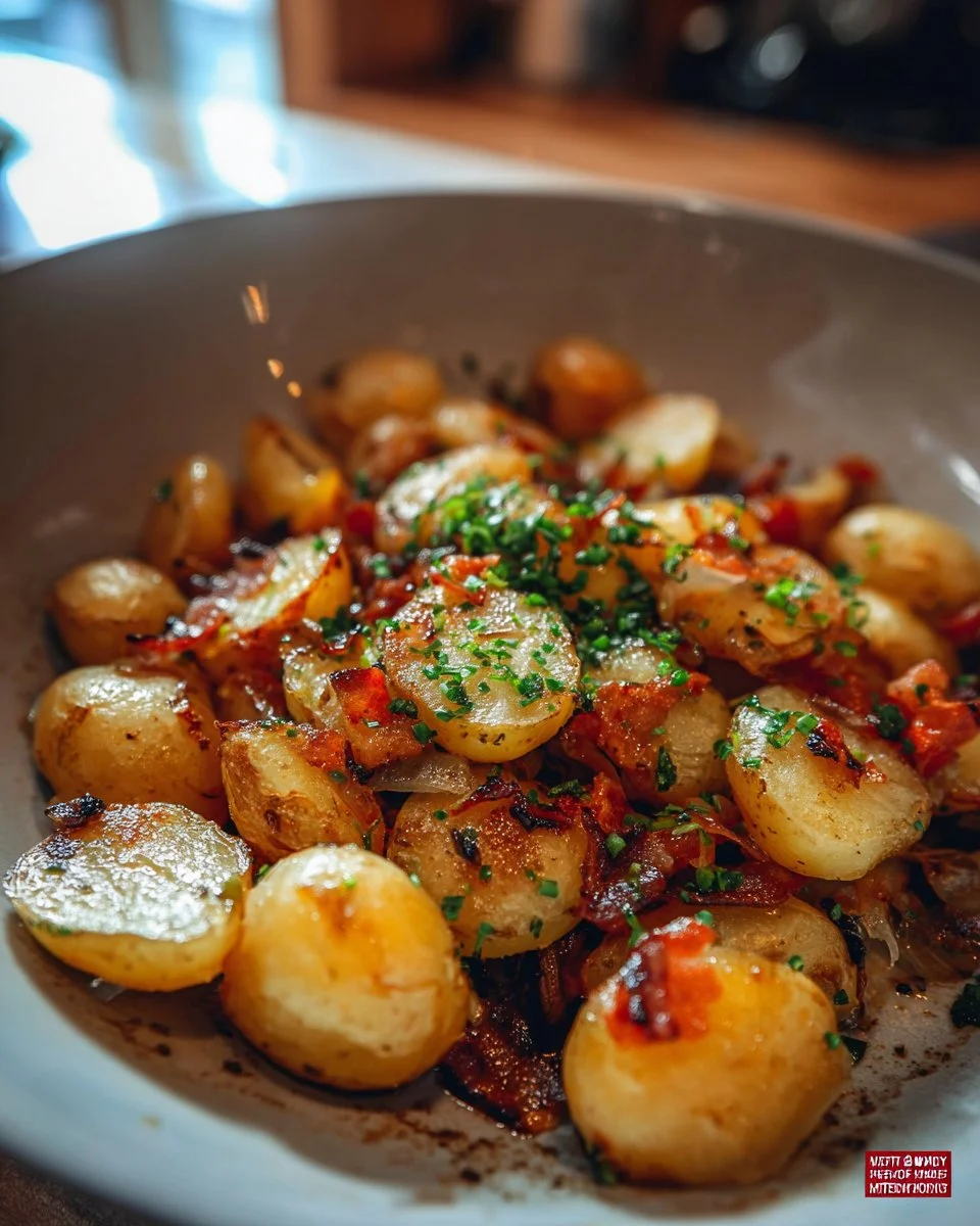 Authentic German Bratkartoffeln Pan Fried Potatoes