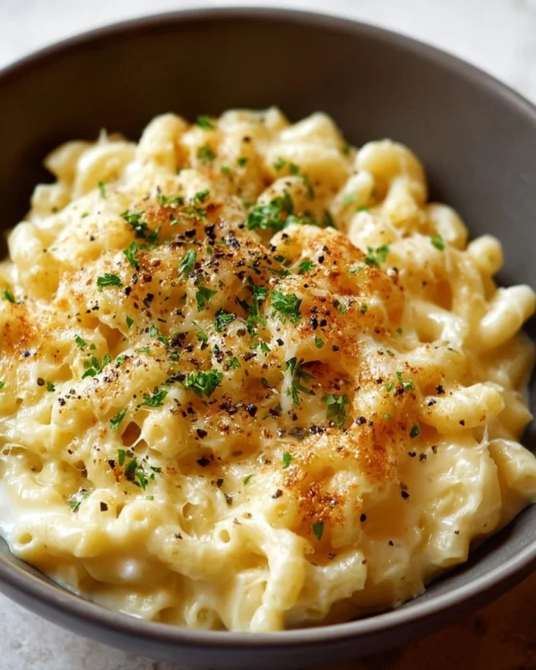 Authentic Kasespatzle, a classic German macaroni and cheese dish served warm.