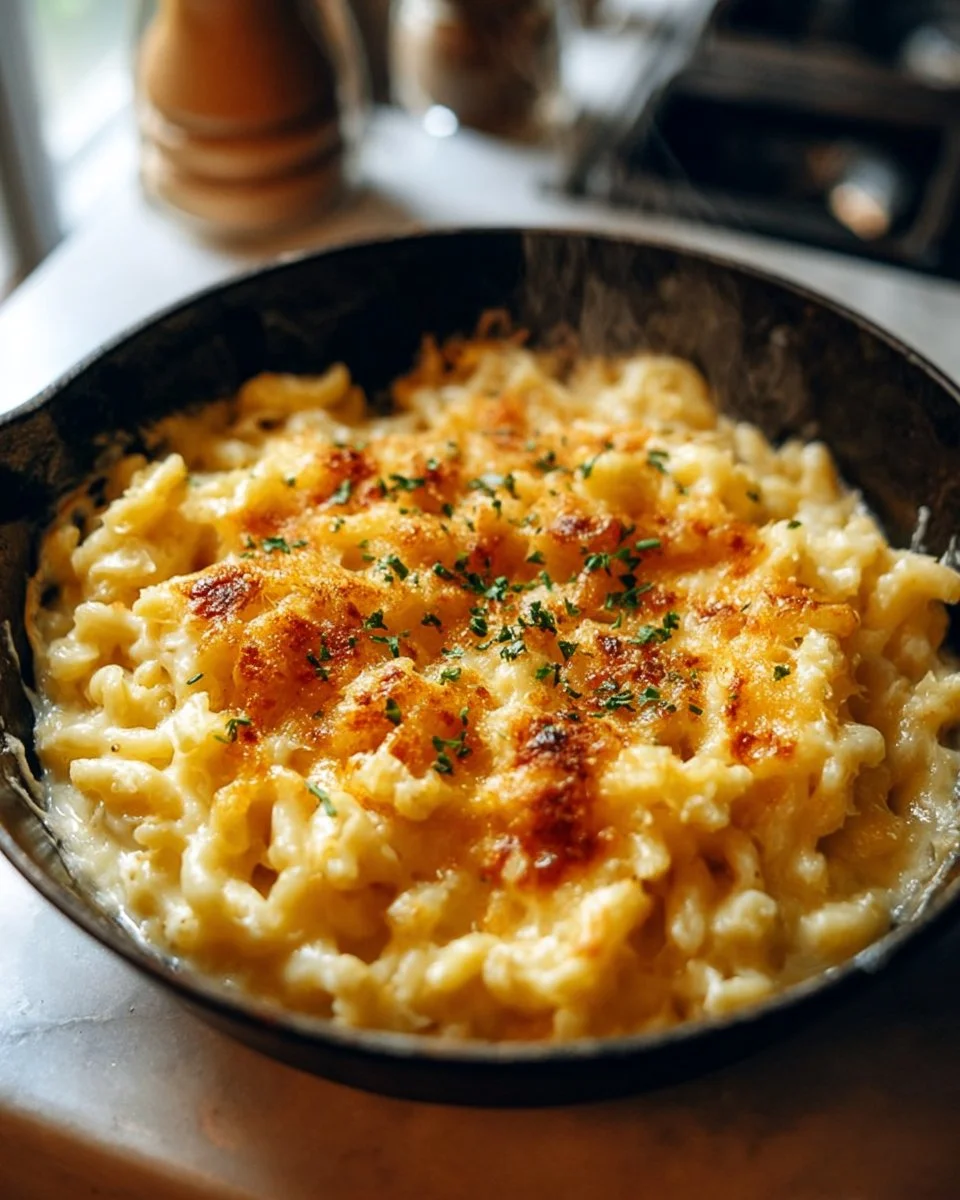 Authentic Kasespatzle German Macaroni and Cheese