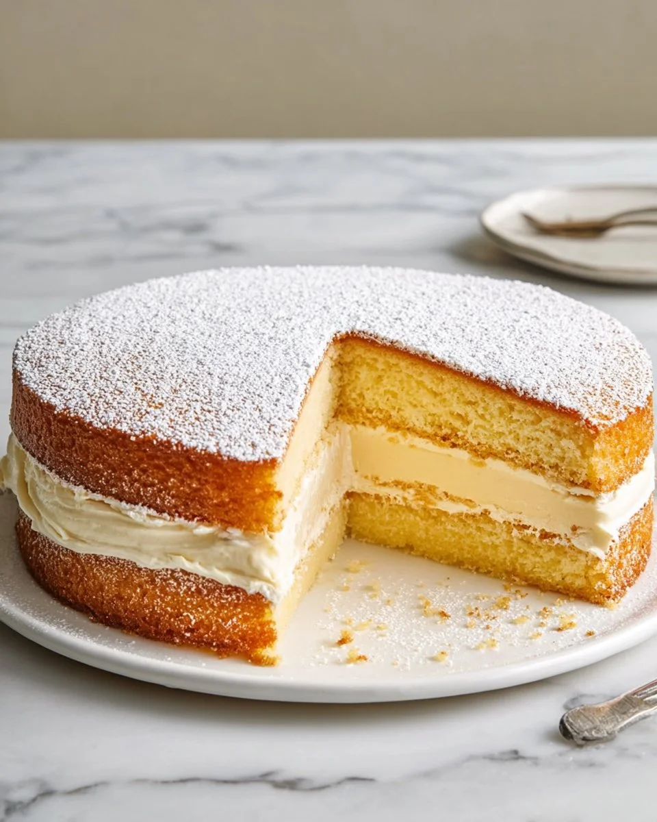 Cheese Cream Cake (German Yogurt Mousse Cake)