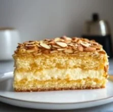 German Bee Sting Cake Recipe (Bienenstich Cake)