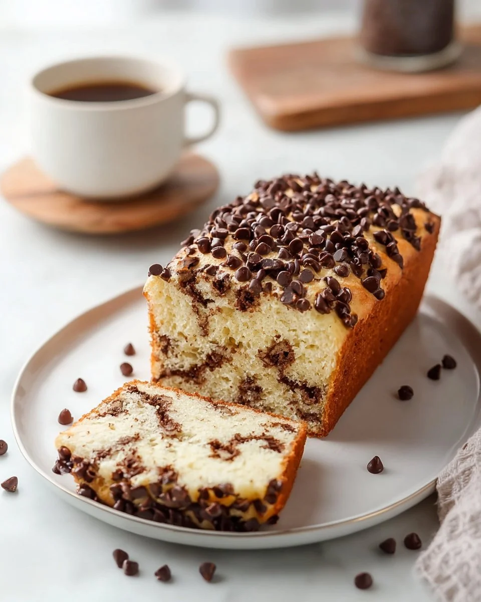 Slice of Ottilienkuchen, a traditional German chocolate sprinkle cake