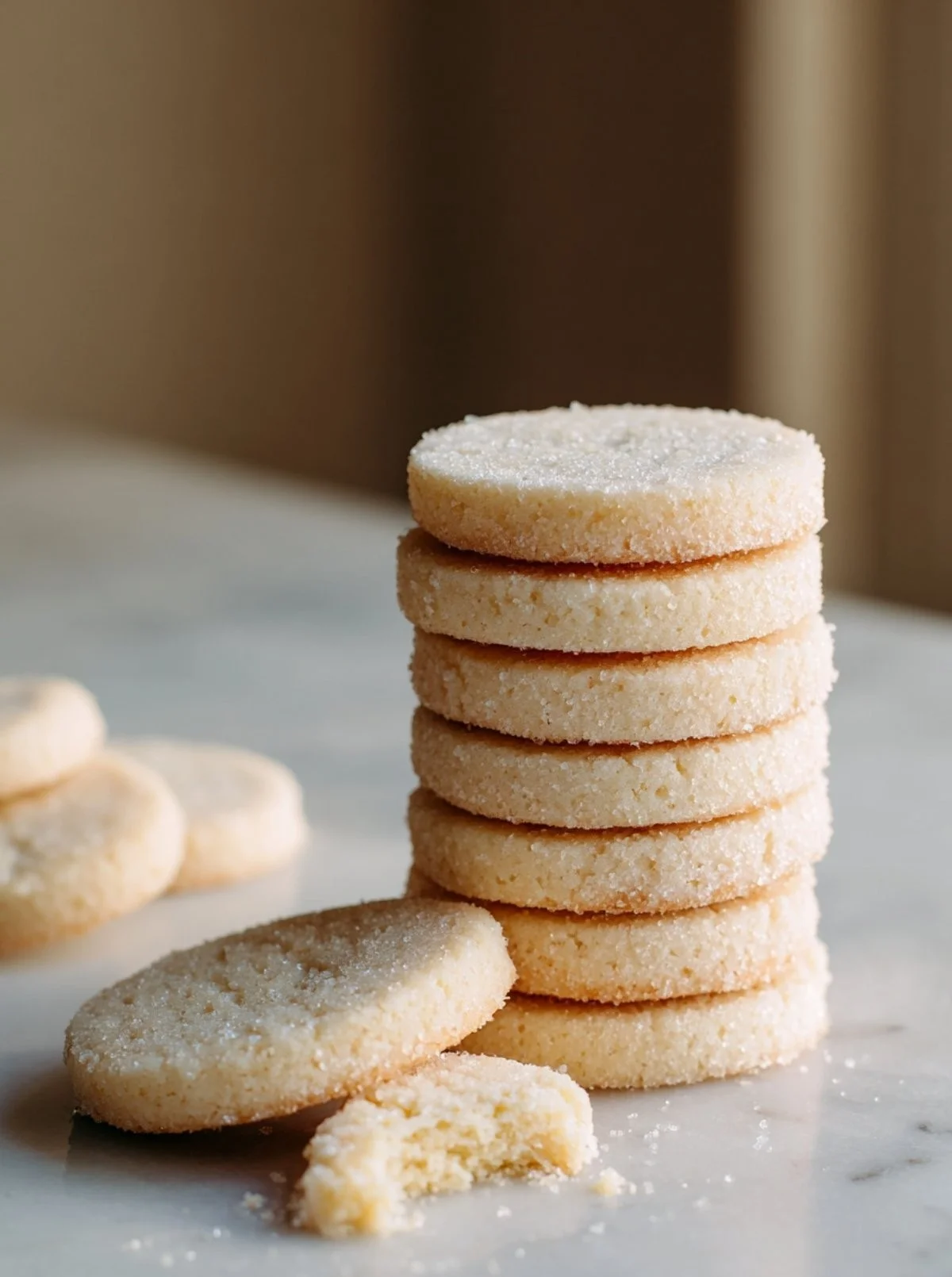 Traditional German Heidesand (Brown Butter Shortbread Cookies)