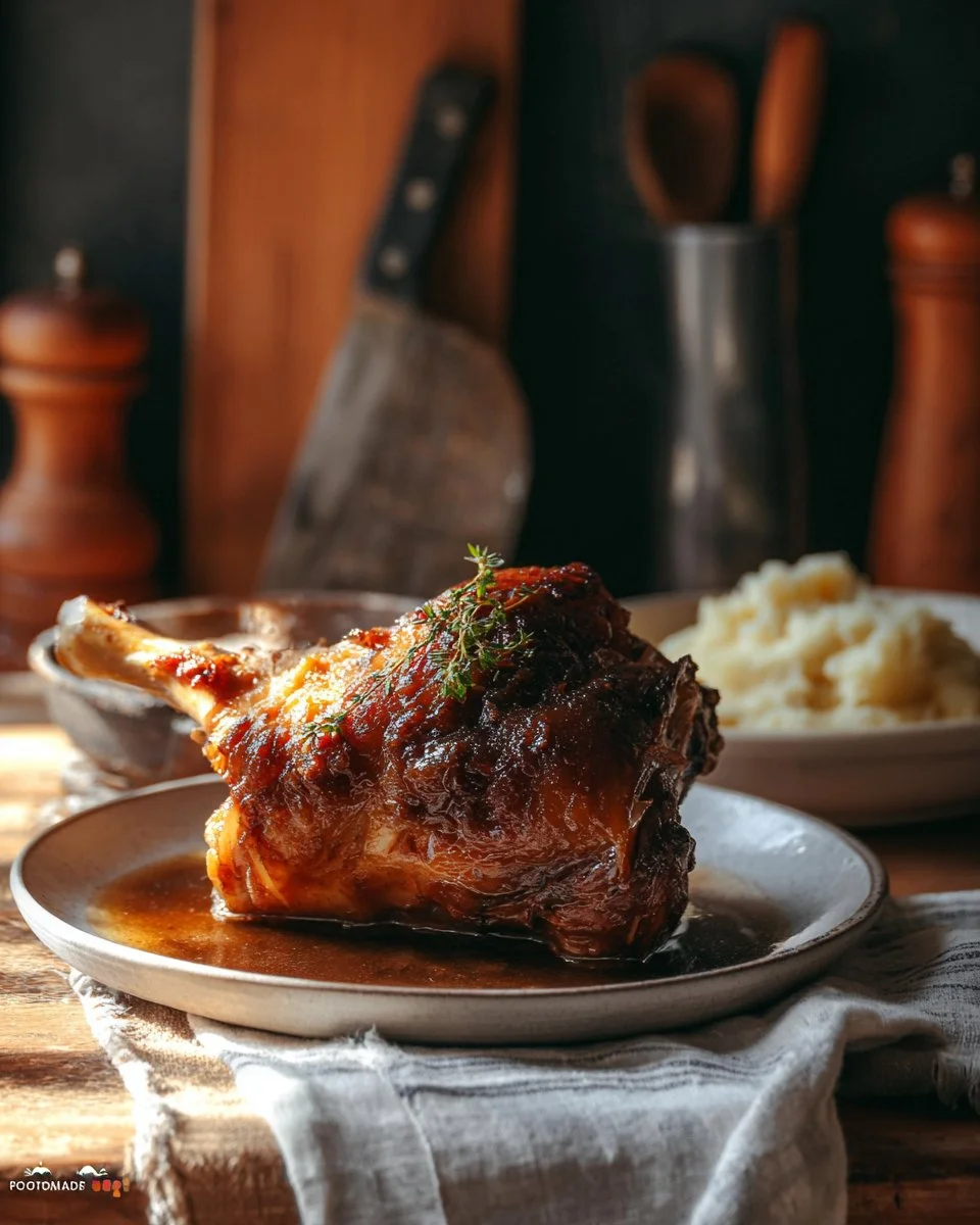 Traditional German Pork Knuckle