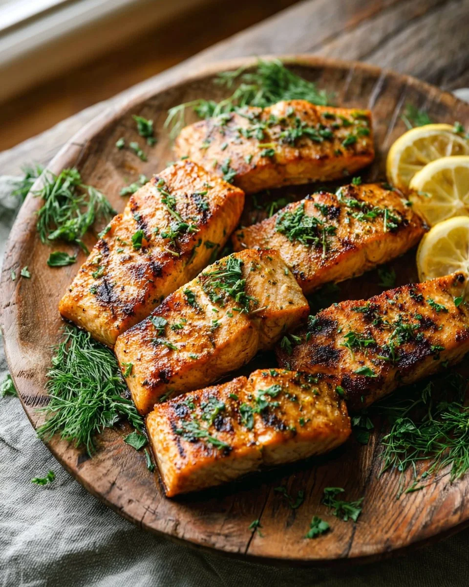 Air Fryer Salmon Bites
