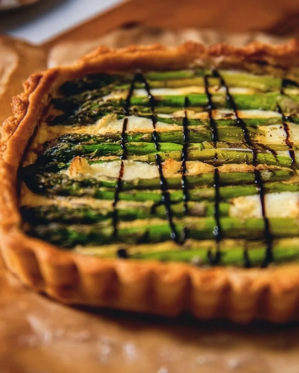 Asparagus Gruyere Tart
