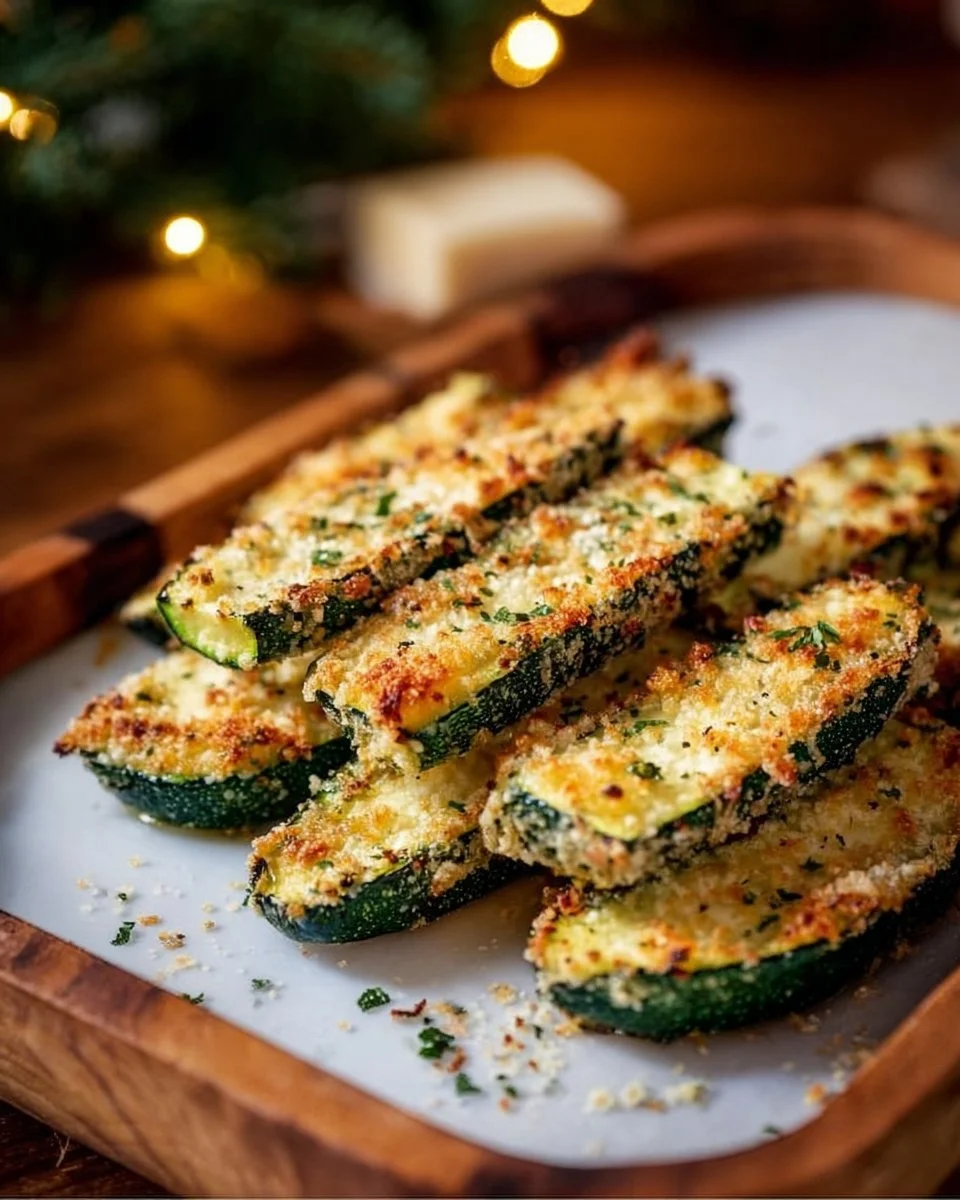 Baked Parmesan Zucchini