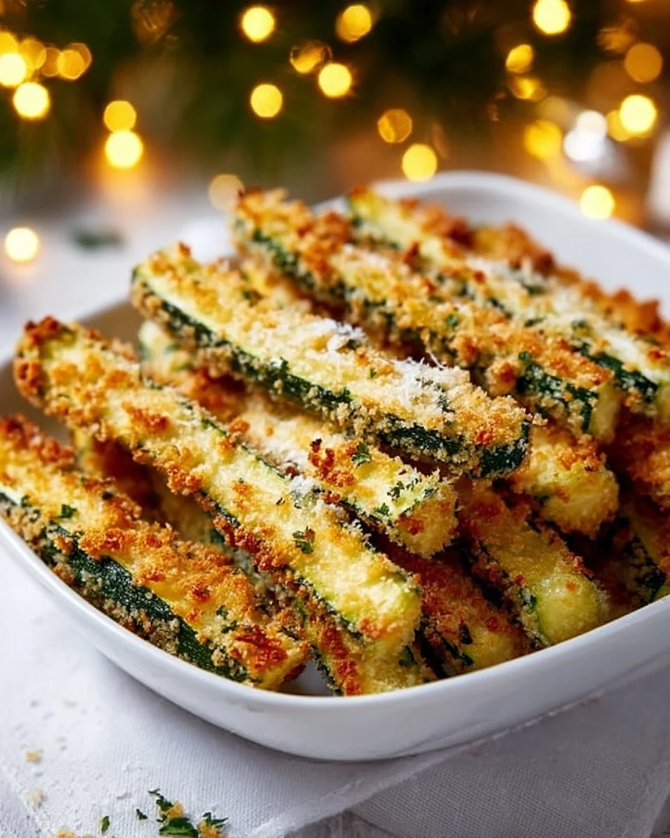 Baked Parmesan Zucchini