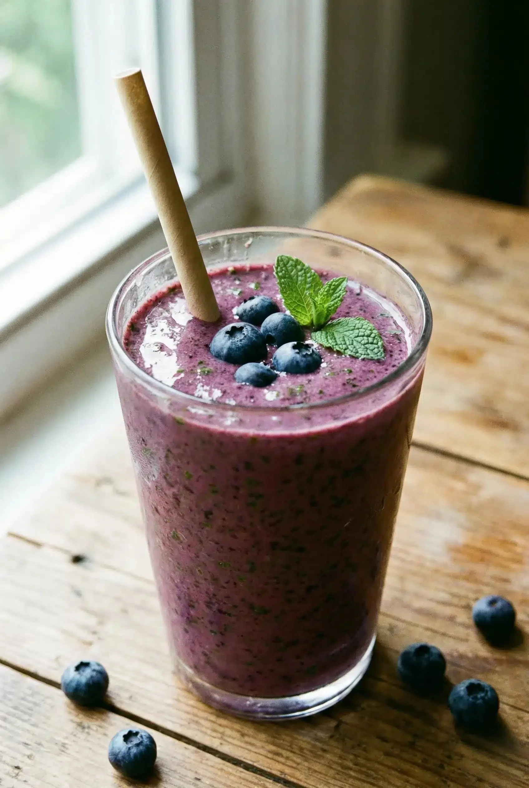 Blueberry Spinach Smoothie