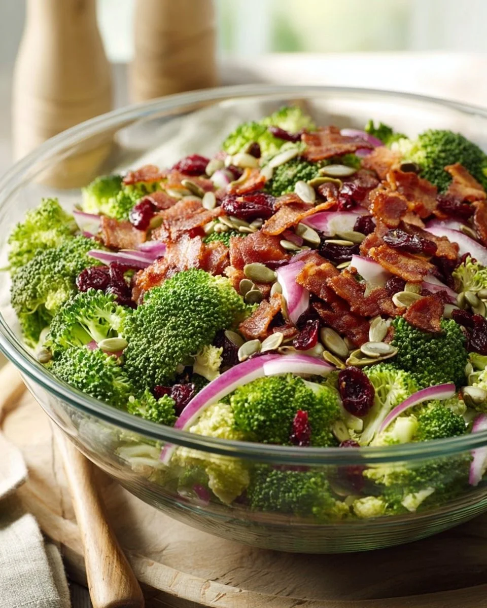 Broccoli Bacon Salad (Whole30) - Cook At Home Mom
