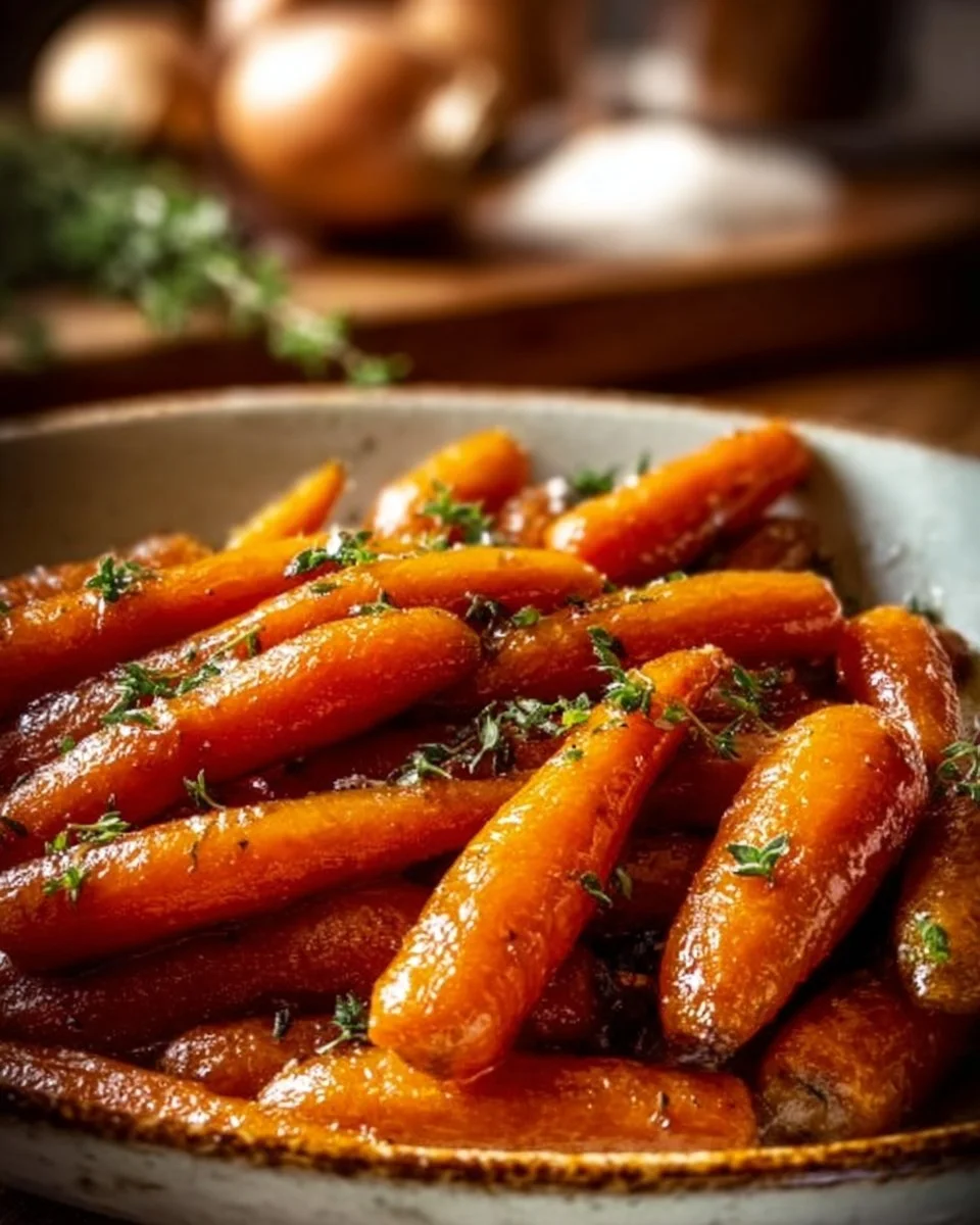 Brown Sugar Glazed Carrots