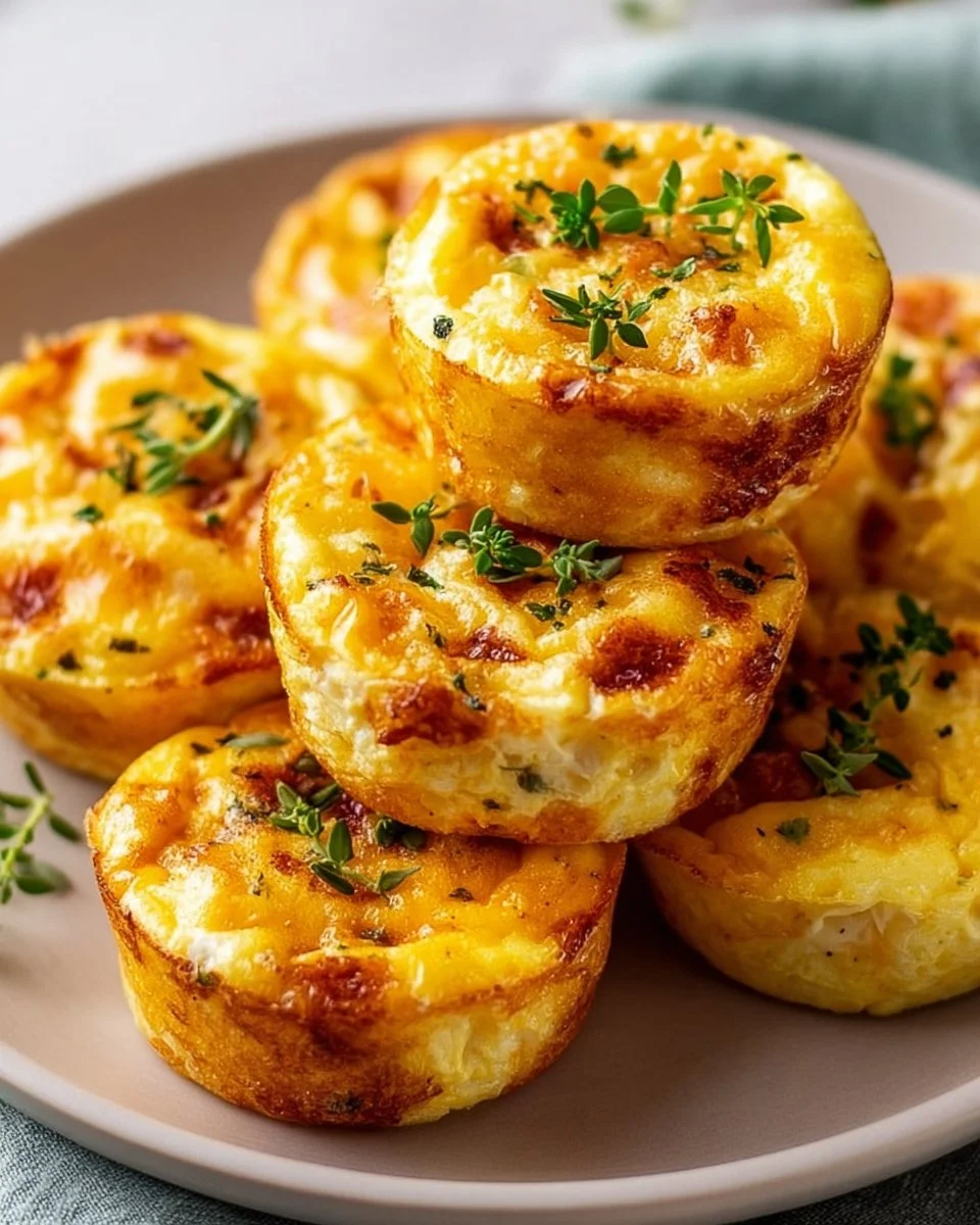 Cheesy Muffin Tin Cottage Cheese Egg Bites