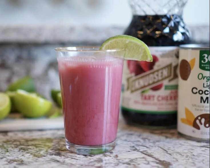 Cherry Limeade Cortisol Mocktail