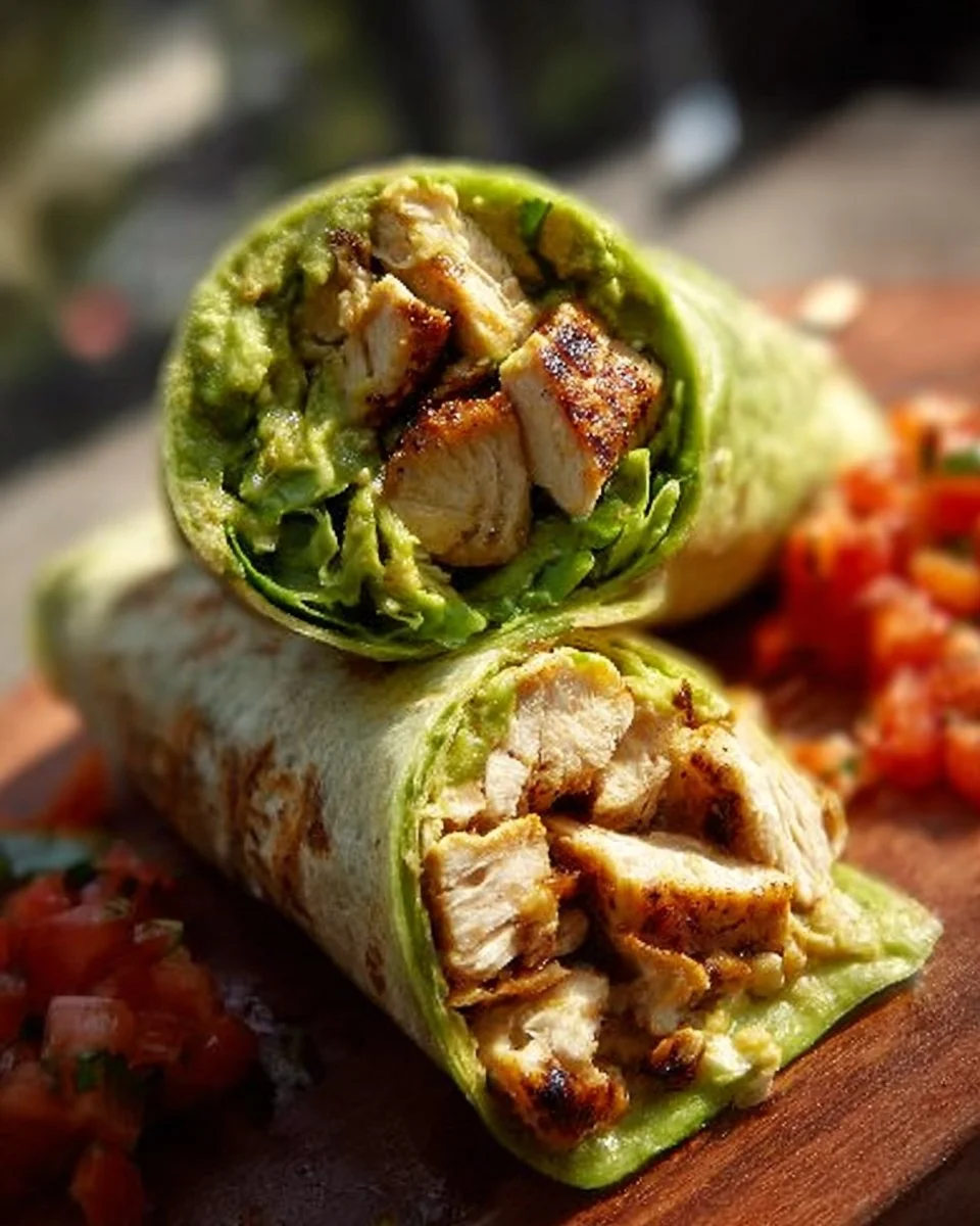 Chicken Avocado Wraps