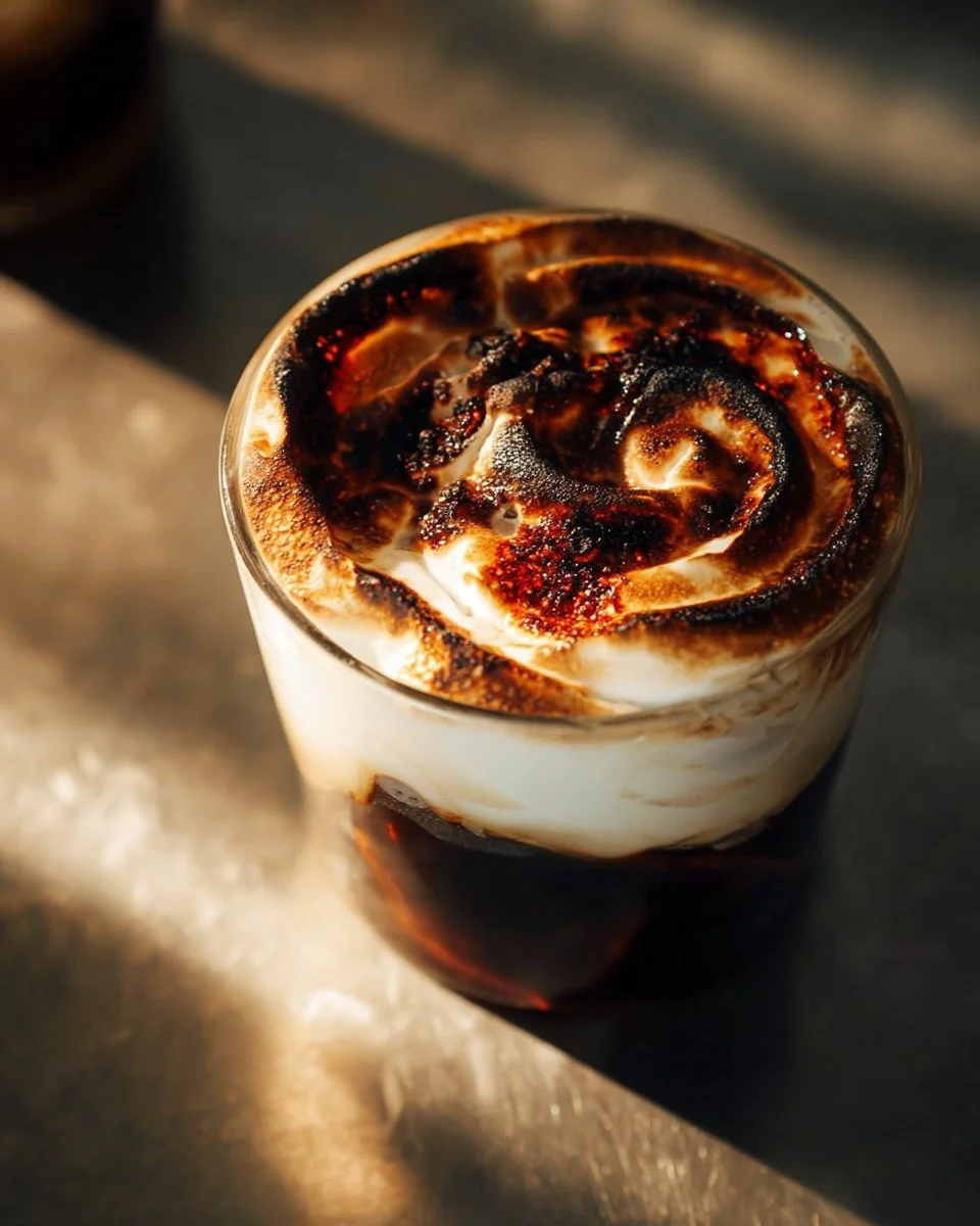 Delicious chocolate lava cakes for two served with vanilla ice cream