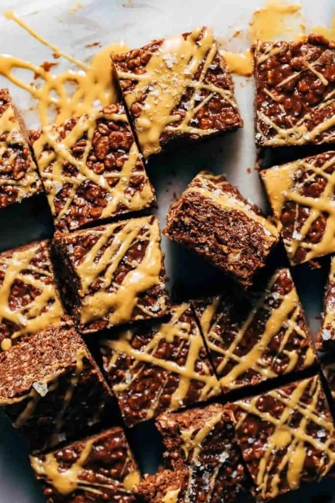 Chocolate Peanut Butter Marshmallow Treats