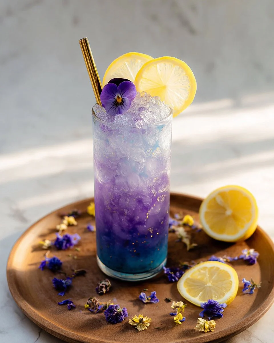 Citrus Magic Blue Mocktail