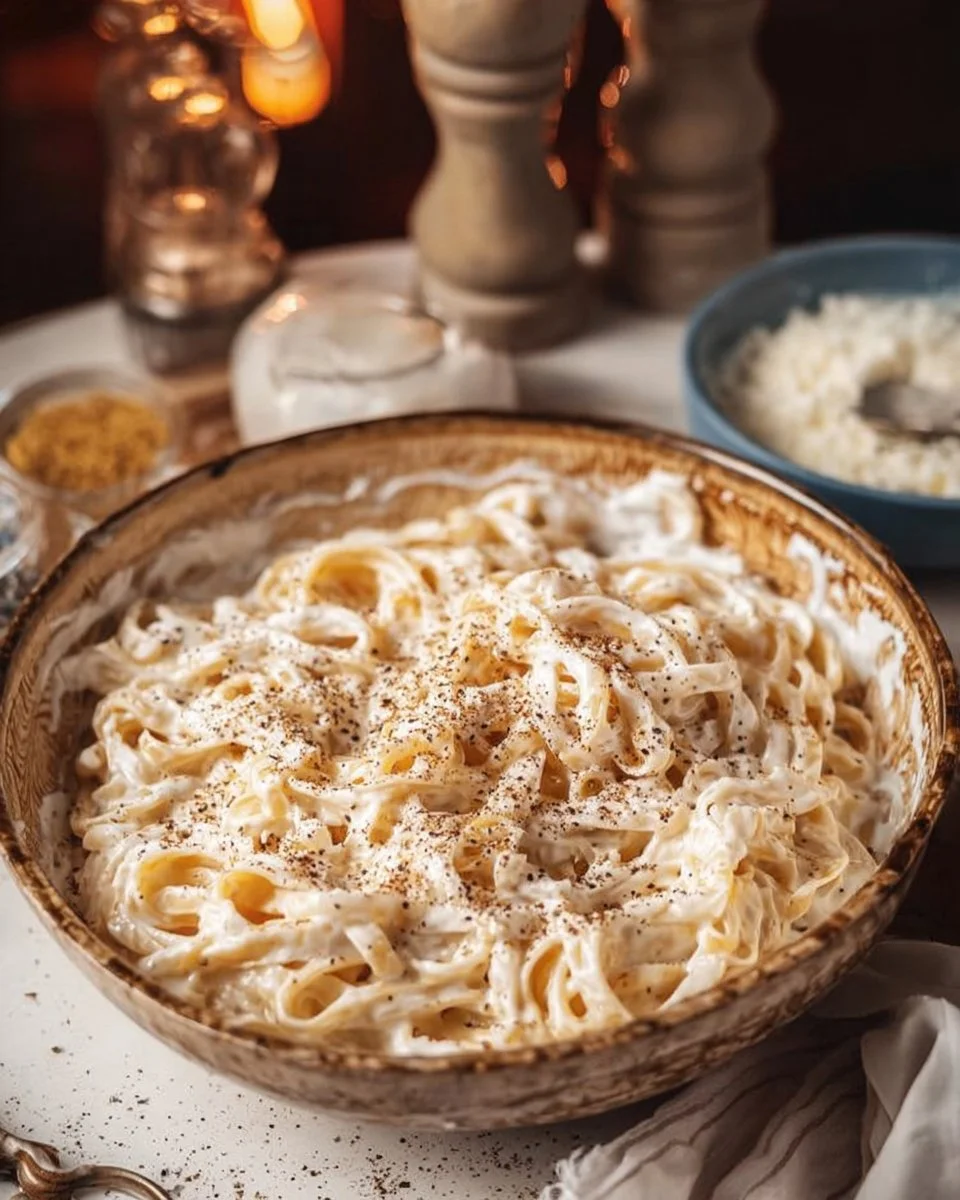 Cottage Cheese Alfredo