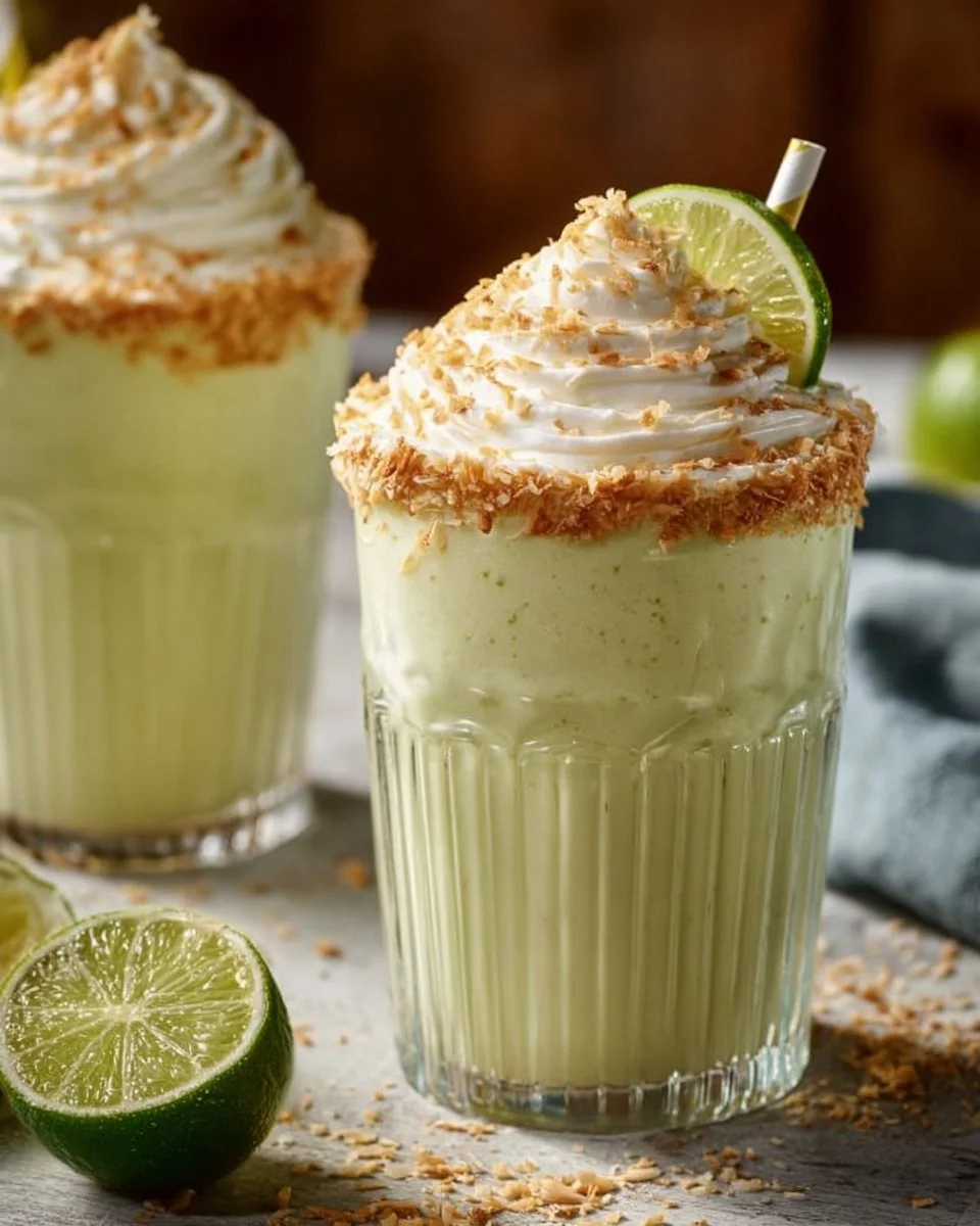 Creamy Coconut Key Lime Pie Smoothie