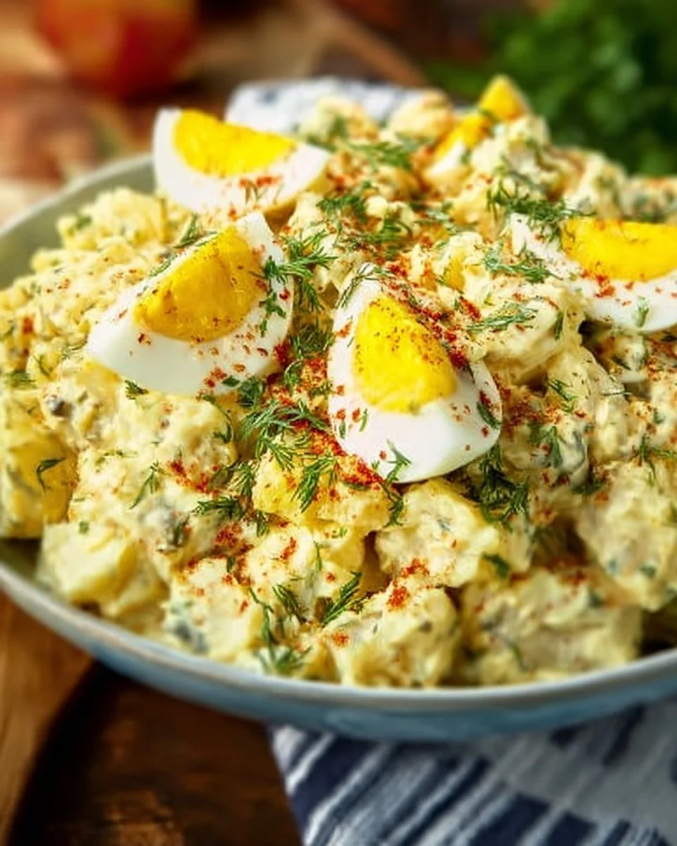 Deviled Egg Potato Salad
