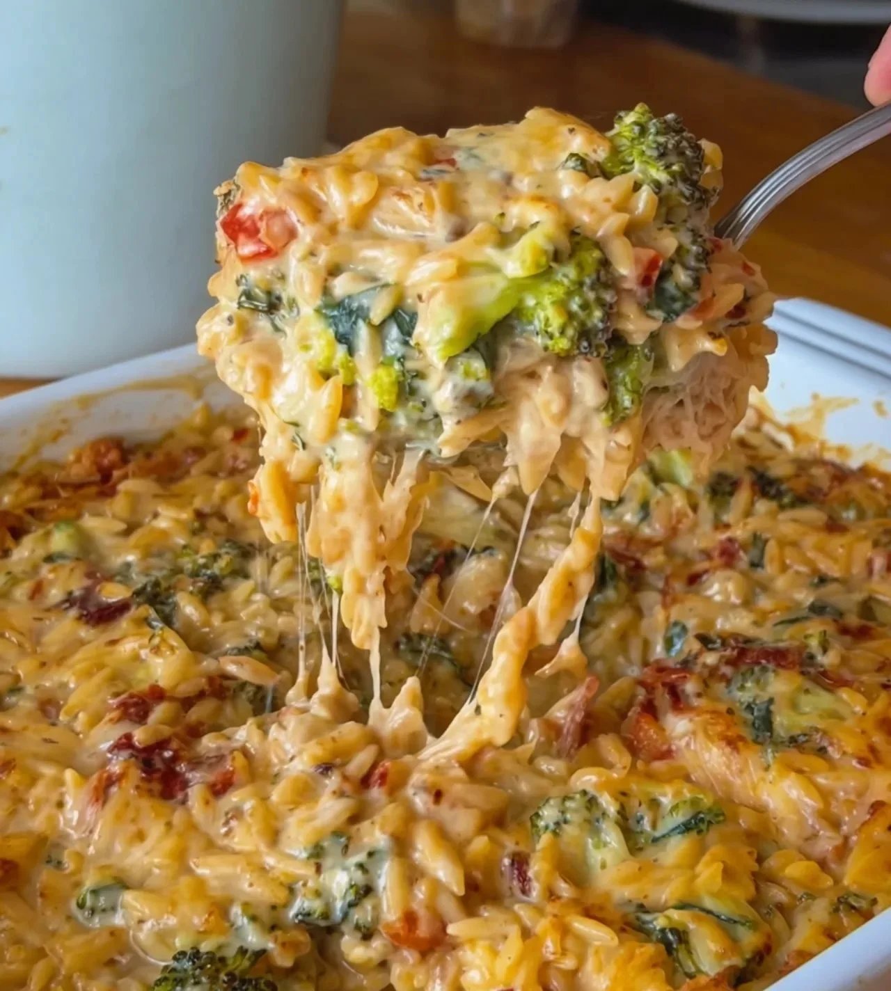 Dump & Bake Marry Me Orzo Bake